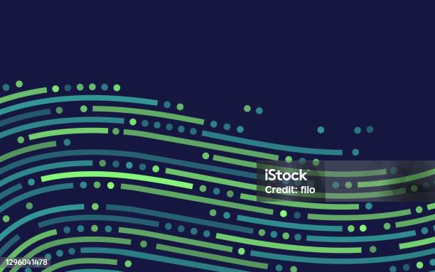 Abstract Dash Dot Background Stock Illustration - Download Image Now - Pattern, Backgrounds, Abstract