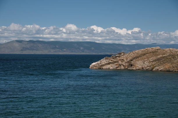istock Lake Baikal with blue water 1296041676
