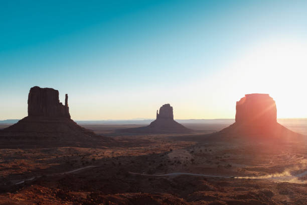 istock Monument Valley at sunrise. 1296052378
