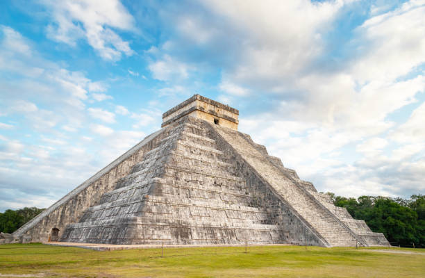 istock Mayan pyramid of Kukulcan El Castillo in Chichen Itza, Mexico 1296055528
