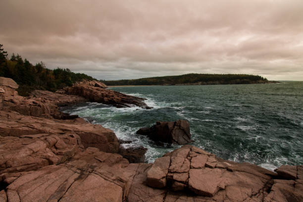 Thunder Hole - Acadia National Park, Maine coastline