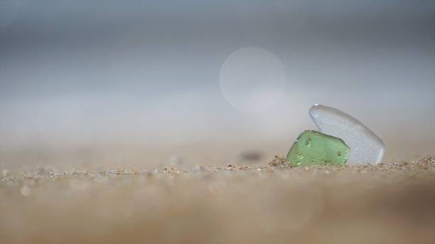 Sea-glass Together at the Beach