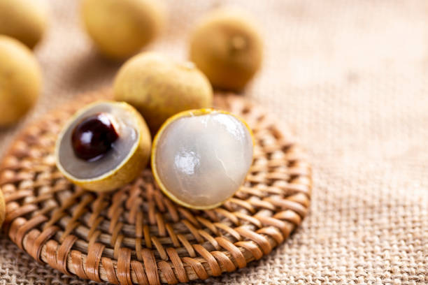 istock Close up of longan, Longan fruit 1296078378