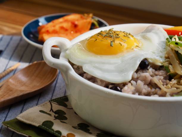 istock Asian food bean sprouts egg rice 1296080044