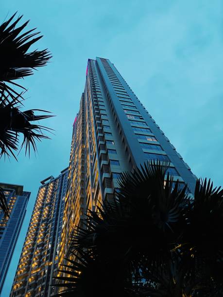 istock Bulilding in Jakarta at Dawn 1296089131