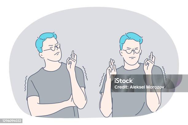 Signs In Communication Sign Language Gestures Hands Communication Concept Stock Illustration ...