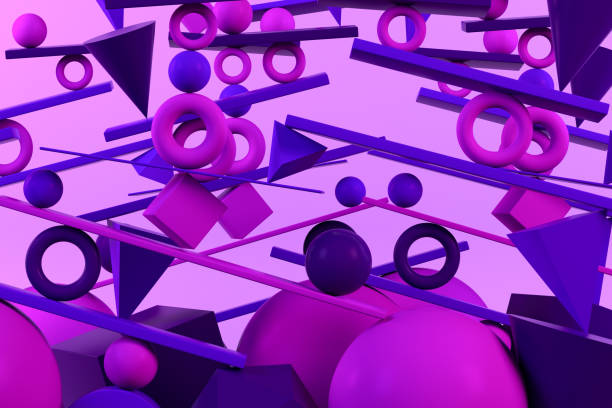 istock Balance, Teamwork, Minimal Concept, Abstract Geometric Shapes 1296095869