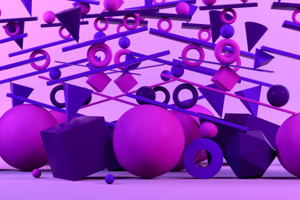 istock Balance, Teamwork, Minimal Concept, Abstract Geometric Shapes 1296095899