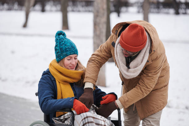 istock Man care about woman 1296098964