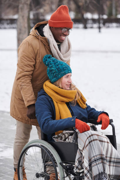 istock Young couple walking outdoors 1296098991