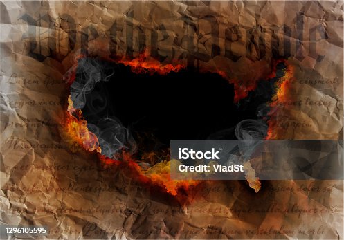 istock USA Constitution Presidential Election Inauguration Crisis Civil War Concept 1296105595