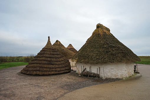 narrow timber dwelling built by the first farmers in Europe beginning at least as early as the period 5000 to 6000 BC