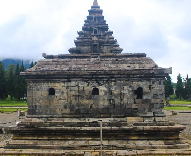 istock Semar and Arjuna Temple in Dieng Temple Complex 1296111483
