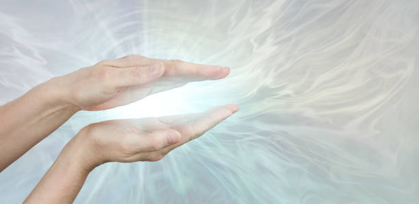 istock Channelling Beautiful Healing Energy across the Ether 1296112515