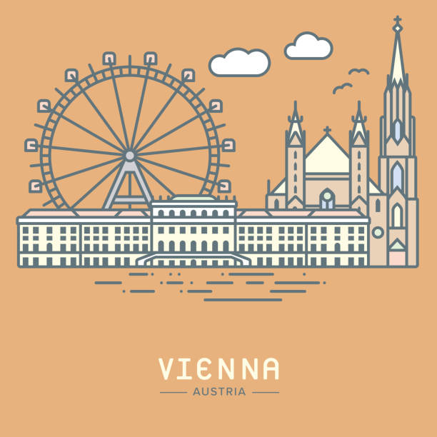 Vienna Graphics 350+ Vienna Skyline Stock Illustrations, Royalty-Free Vector Graphics ...