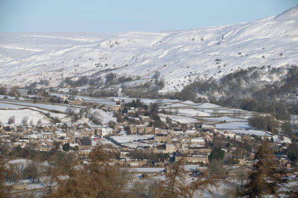 istock Reeth in North Yorkshire dales in snow 1296122577