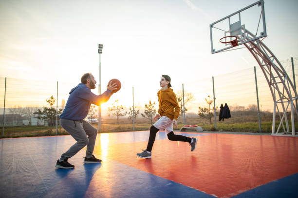 istock I'm gonna beat you this time! 1296131855