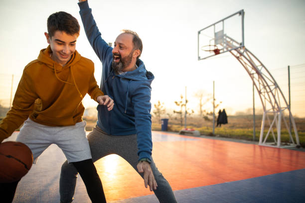 istock I'm gonna beat you this time! 1296132034