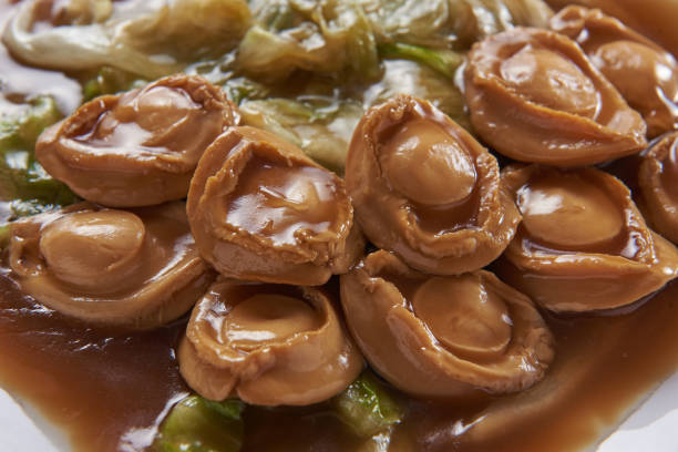 Abalone with Sauce Popular dishes in Thailand