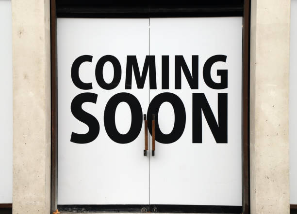 istock lettering coming soon at a business 1296140216
