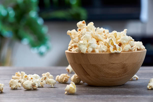 istock A large wooden bowl with popcorn 1296145126