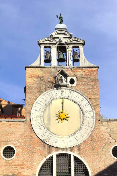 istock Sun Clock Tower in Venice, Italy 1296145960