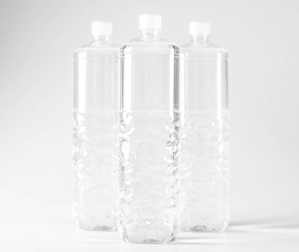 istock Mineral water bottle in studio on white background 1296146150