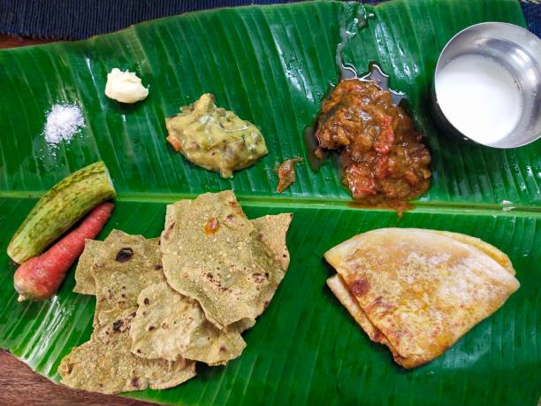 istock Traditional North Karnataka meal for Sankranti 1296150041