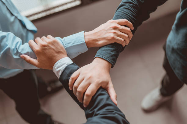 istock Coordination of hands. Bussiness, Teamwork,Success, Working, Successful Concept. 1296151216