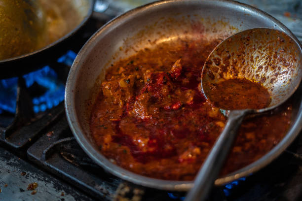 istock Indian style cuisine food 1296157577