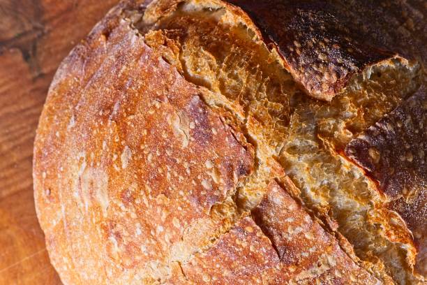 istock Loaf of fresh bread 1296159578