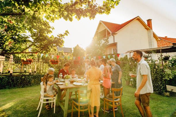 istock An outdoors family party 1296160938