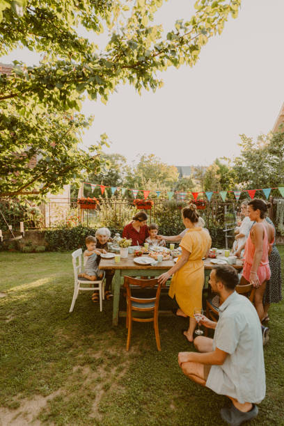 istock An outdoors family party 1296161018