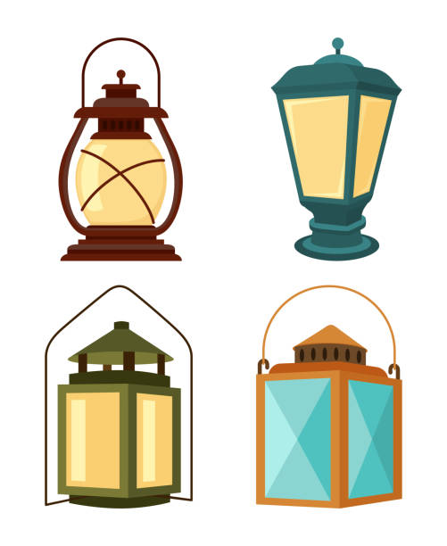 Cartoon Of Old Oil Lamp Illustrations, Royalty-Free Vector Graphics & Clip  Art - iStock