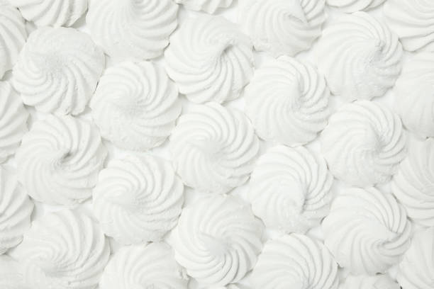 istock White background texture from set of marshmallow 1296163743