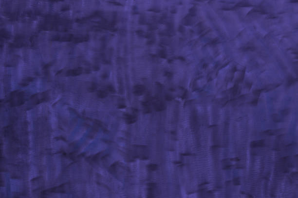 istock Solid background of brushed metal surface in purple color. Abstract blank 1296165806