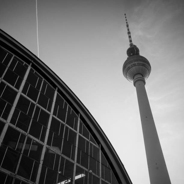 istock Alexander platz station and television tower in Berlin 1296167581