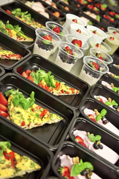 istock Healthy balanced catering food for diet 1296167632