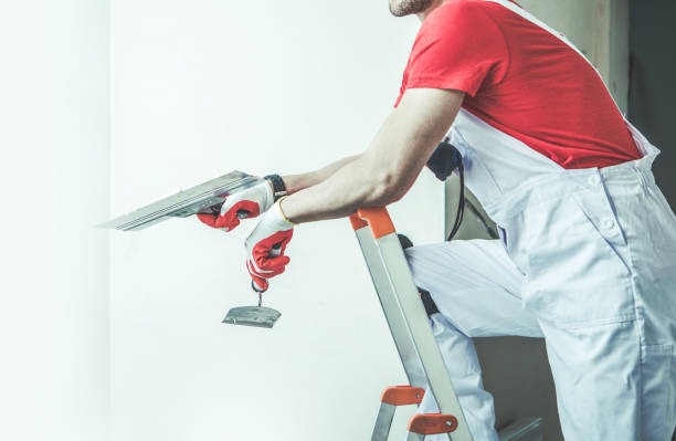 istock Drywall Patch and Preparing Apartment Interior Walls 1296170289
