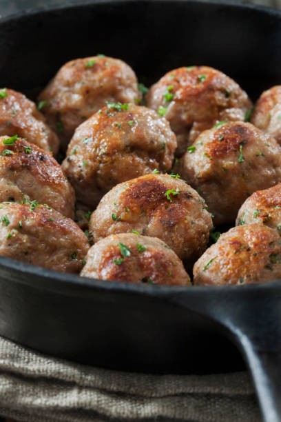 istock Italian Style Turkey Meatballs 1296172302