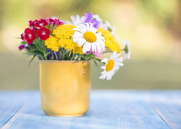 istock Beautiful bouquet of different flowers 1296172677