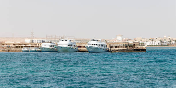 istock View at boats in the egyptian harbor 1296176457