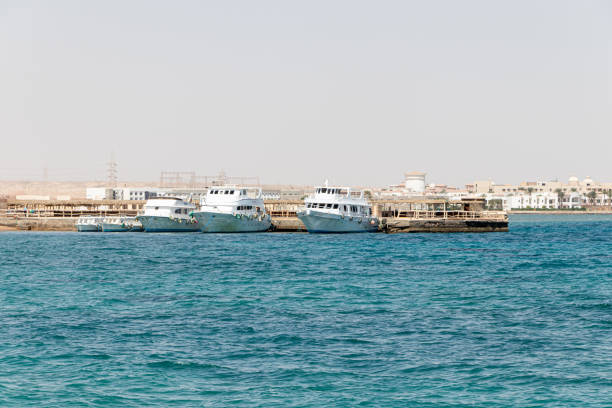 istock View at boats in the egyptian harbor 1296176558