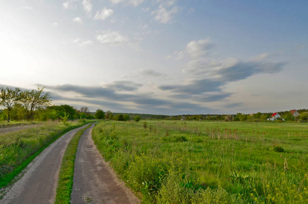 istock Country spring landscapes. 1296176720