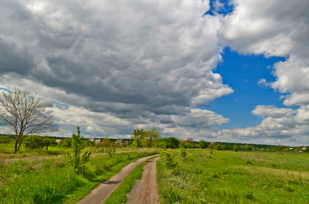 istock Country spring landscapes. 1296177965
