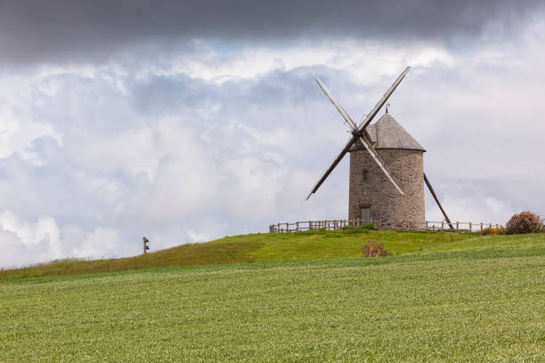 istock Historic windmill of Moidrey, Normandy 1296179816