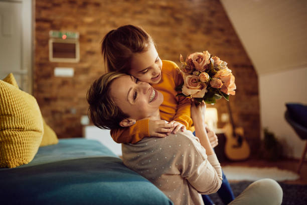 istock Thank you dear, the flowers are beautiful! 1296192186