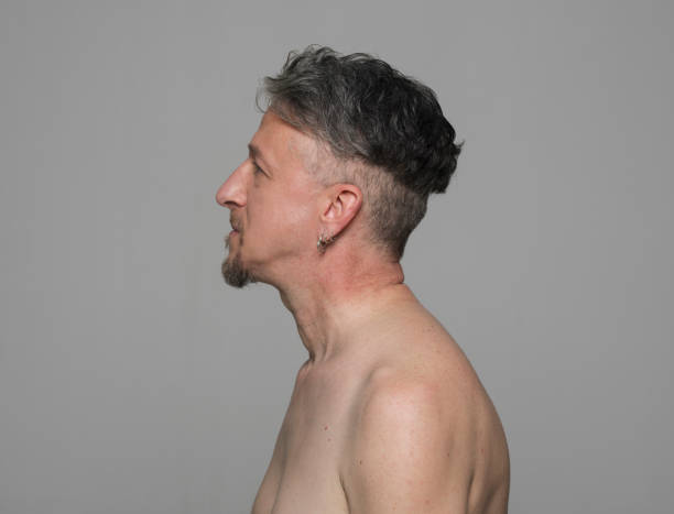 istock Side view of mature man 1296194860