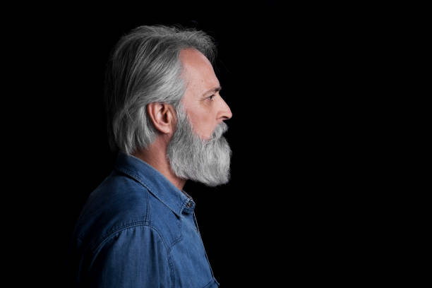 istock Side view of mature man 1296195028