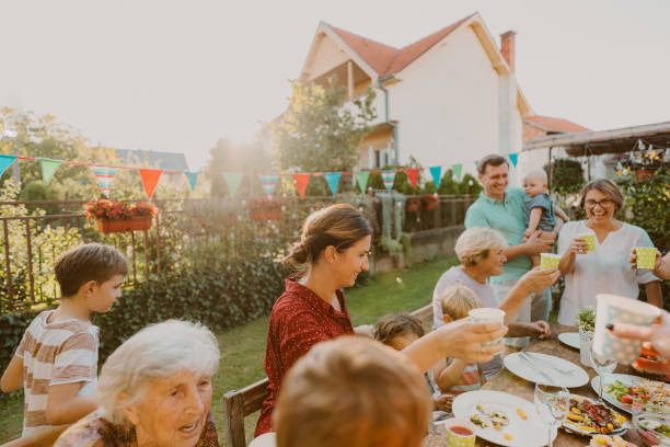 istock An outdoors family party 1296195039